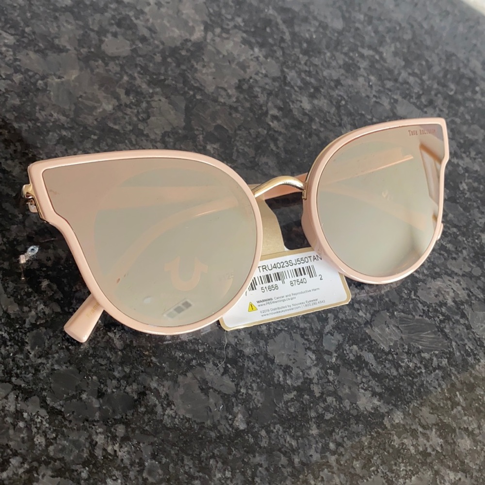 True Religion Sunglasses - Dusty Pink - Brand New